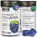 Wellneum® gommes collagène paquet emballage, aperçu du produit et format pratique.
