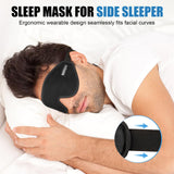 Bouchons d’oreilles inclus WellSync pour un sommeil plus calme en voyage.