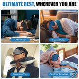Etui de voyage WellSync pour transporter facilement le masque et les bouchons.