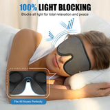 WellSync Masque yeux ajustable, bande réglable pour tout type de morphologie.