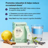 WellTaken Ashwagandha citron-lavande sachets faciles à mélanger le soir