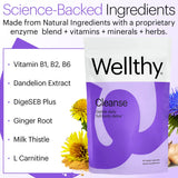 Wellthy Detox: extrait de chardon-Marie, ingrédient naturel pour la digestion quotidienne.