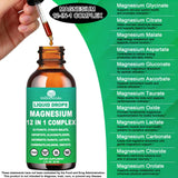 WellVeraVida etiquette dosage gouttes magnésium pratique lisible