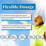 Gouttes Wellwe D3 K2: huile MCT favorisant l'absorption des nutriments.