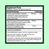 WellWithAll - crominex3-plus, complexe, soutien potentiel à l'équilibre lipides dans la plage normale.