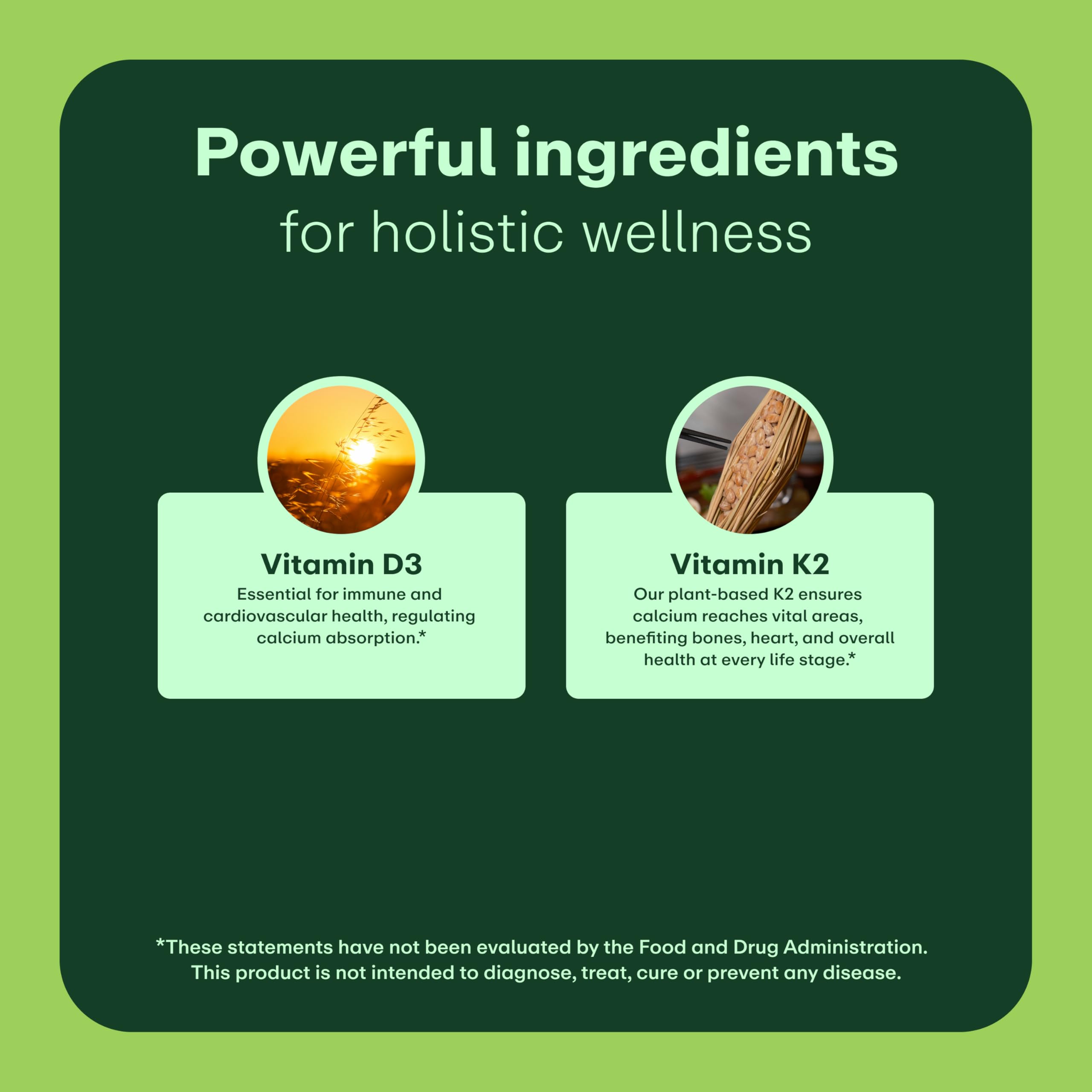 WellWithAll Vitamine D3 et K2: comprimés quotidiens et usage pratique