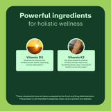 WellWithAll Vitamine D3 et K2: comprimés quotidiens et usage pratique