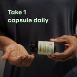 Étiquette verso WellWithAll Vitamin D3 et K2 avec détails