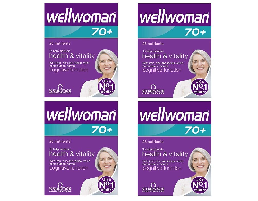 Wellwoman 70+ bouteille: soutien nutritionnel pour le bien-être général et la vitalité