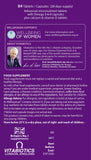 Capsules micronutriments Wellwoman Max pour énergie et immunité au quotidien.