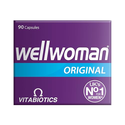 Wellwoman Original Caps – emballage recyclable facilitant le rangement.