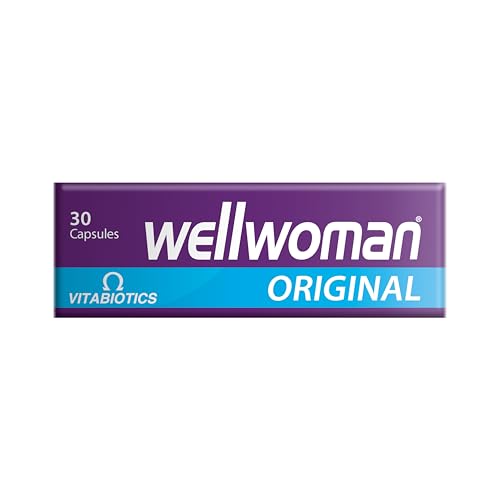 Emballage neutre et élégant associant Wellwoman à un mode de vie actif.