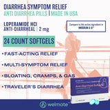 Welmate gélules 2 mg, blister, facilité d'utilisation en déplacement.