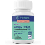 WELMATE Fexofenadine 60 mg: boîte pratique, soulagement allergique durable sans somnolence.