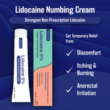 Soulagement rapide grâce à WELMATE lidocaïne 5% pour usage externe.