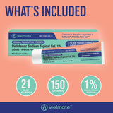 Welmate Gel Diclofénac 1% : utilisation locale ciblée pour douleurs localisées