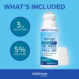 WELMATE Roll-On 5% Lidocaïne - séchage rapide et application propre