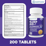 WELMATE Sommeil - voyage pratique pour le décalage horaire.