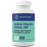 Tablette Welmate chlorure de sodium 1000 mg pour l'hydratation et l'équilibre électrolytique