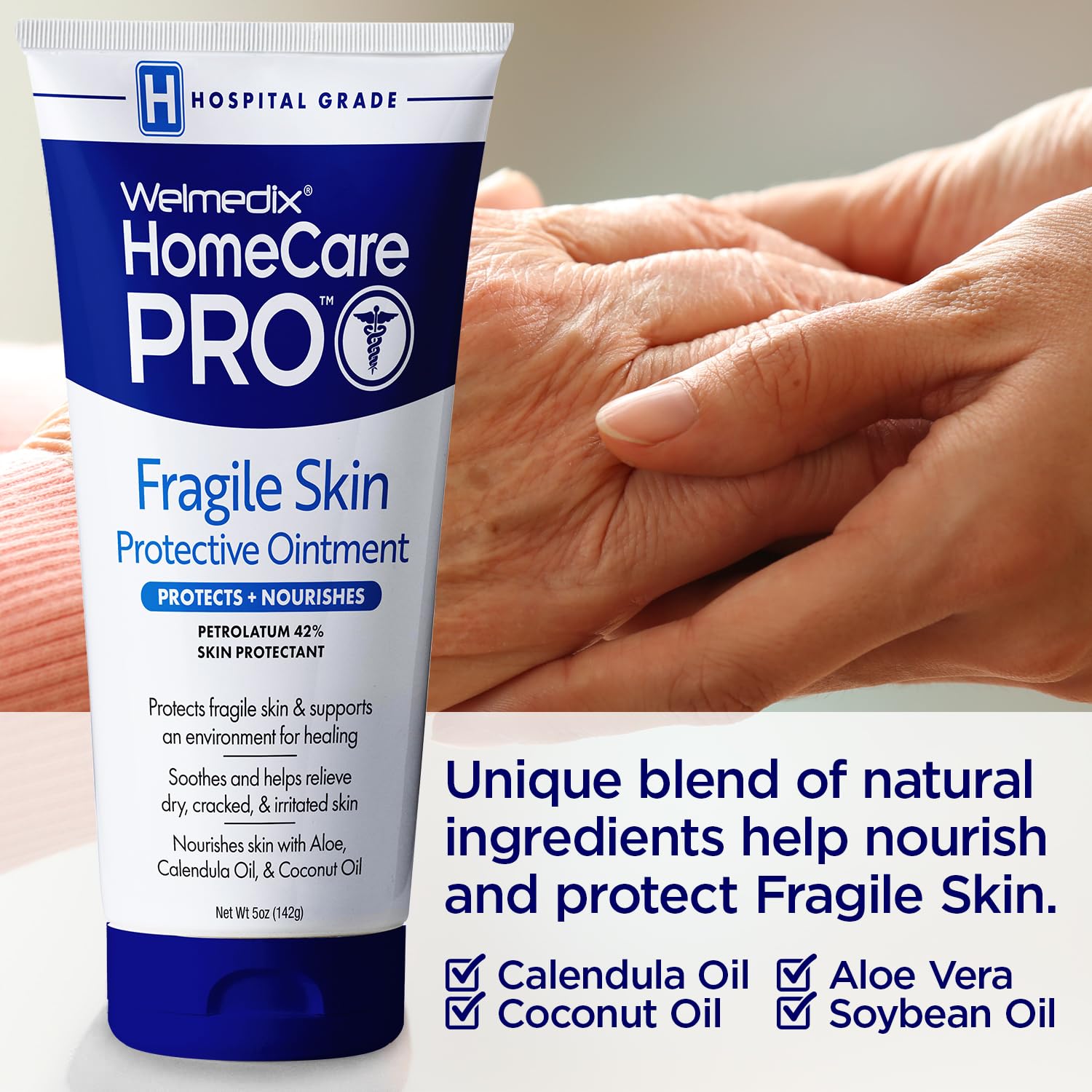 Welmedix texture crème douce sensation peau fragile