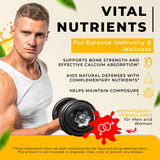 Welvium Drops: ingrédients organiques pour une formule vegan et naturelle.