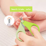 Wentwos kit bébé pince-ongles: poignée anti-glisse pour une prise sûre.