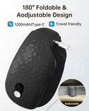 Masque yeux WERTYI compact et pliable idéal pour voyage.