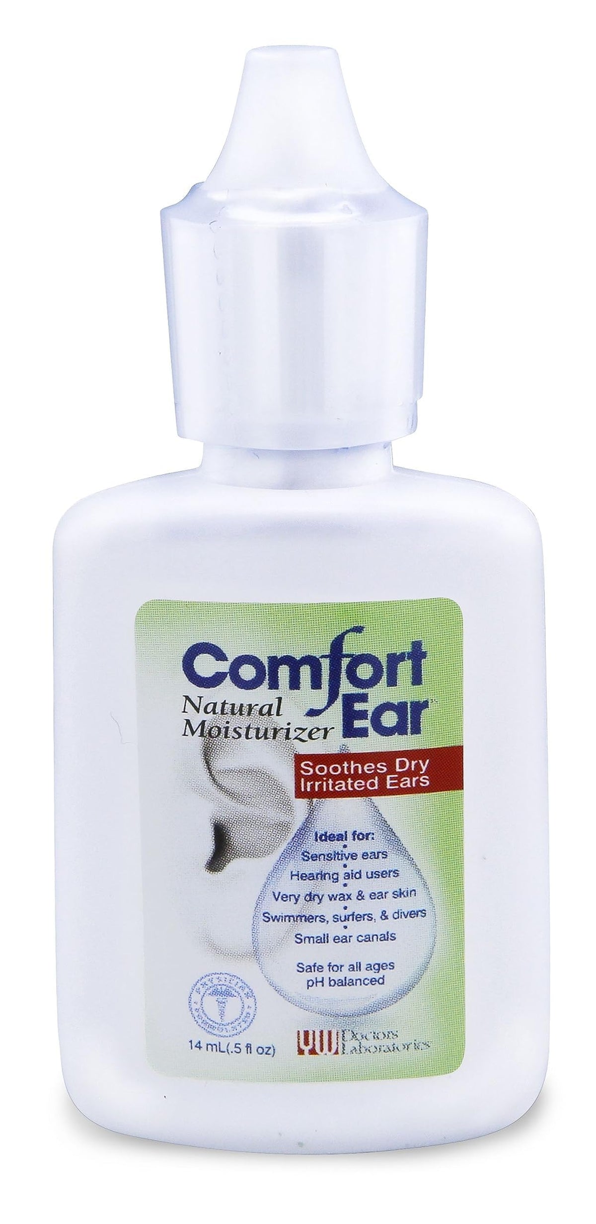 Gouttes Westone Confort Oreilles – flacon et pipette hydratent les canaux auditifs