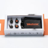 Filtre acoustique orange et design universel pour un maintien confortable.