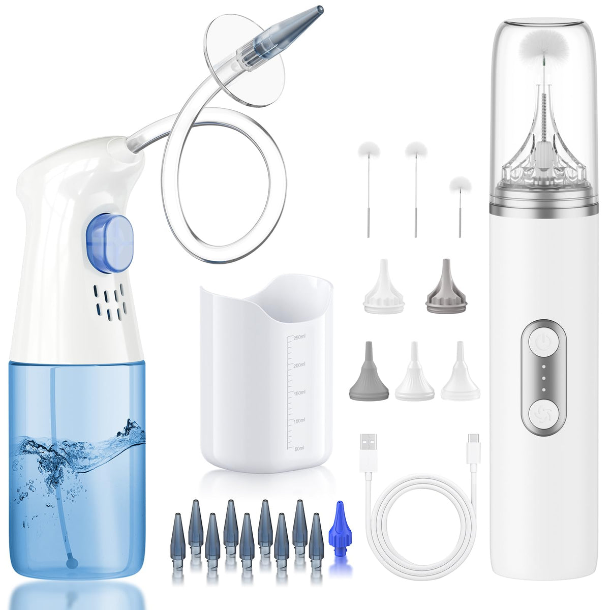 WEUANY ensemble nettoyage oreilles: kit complet pour l'hygiène domestique