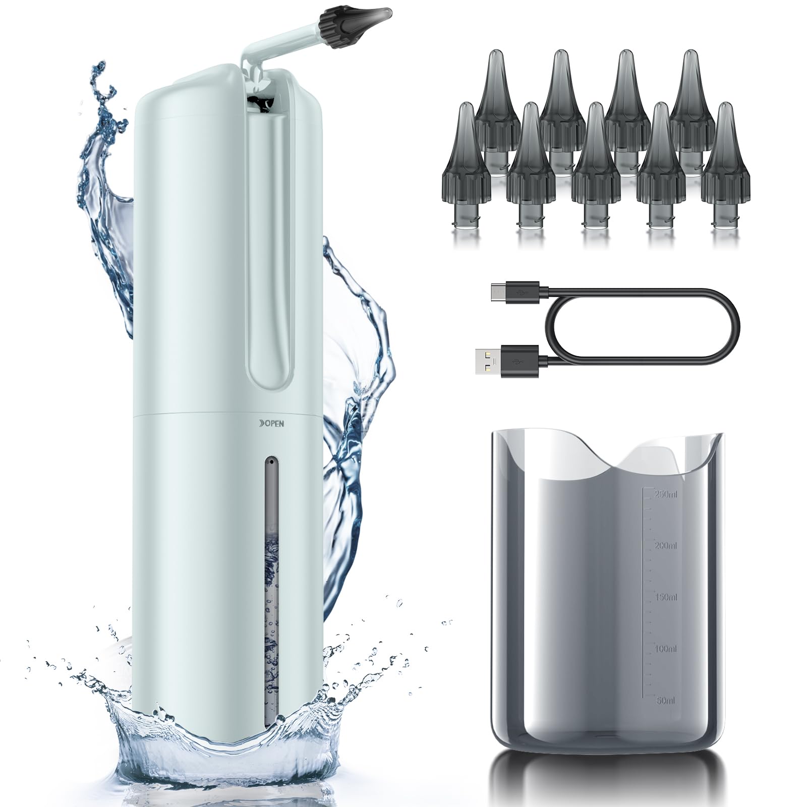 WEUANY kit irrigation oreille électrique prêt pour une utilisation à domicile