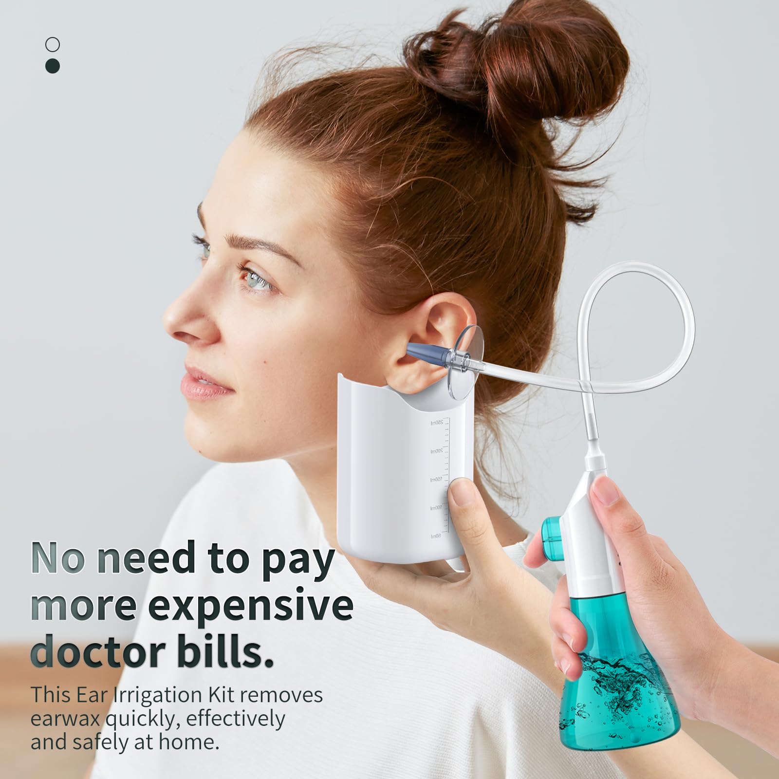 WEUANY têtes oreille jetables du kit assurent une hygiène adaptée pour plusieurs utilisateurs