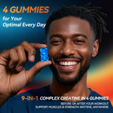 Gommes Weynrdy créatine après entraînement, aide potentielle à la récupération musculaire.