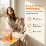 WGYPEU Feel Calming Gummies – texture moelleuse et couleur mandarine apaisante