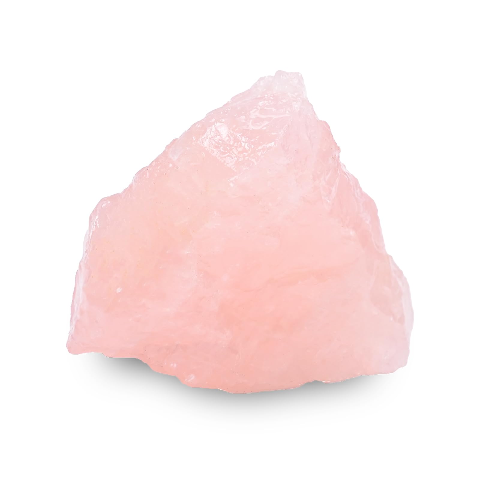 WHAL&YUNE quartz rose brut 1pc dans emballage cadeau, beauté naturelle prête à offrir.