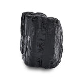 WHAL&YUNE Tourmaline noire brute 1pc, présence naturelle pour décoration.