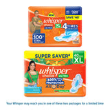 Whisper Choice protection anti-fuites 6 zones, prévention des débordements.