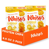 Whisps cheddar chips emballage : collation pratique et protéinée à emporter