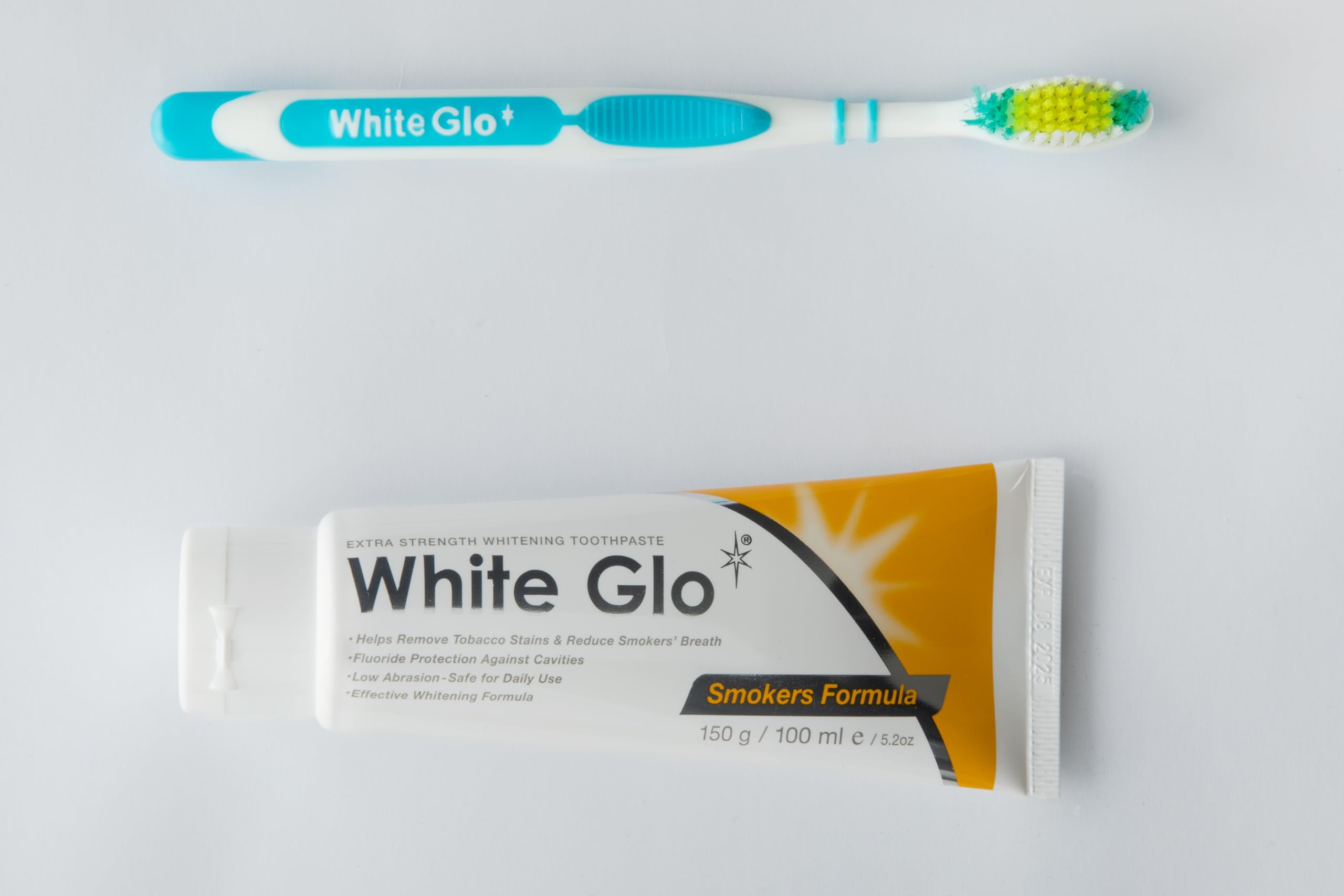White Glo Formule Fumeurs fraîcheur mentholée durable en bouche