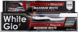 Tube dentifrice White Glo charbon actif prêt à l’emploi