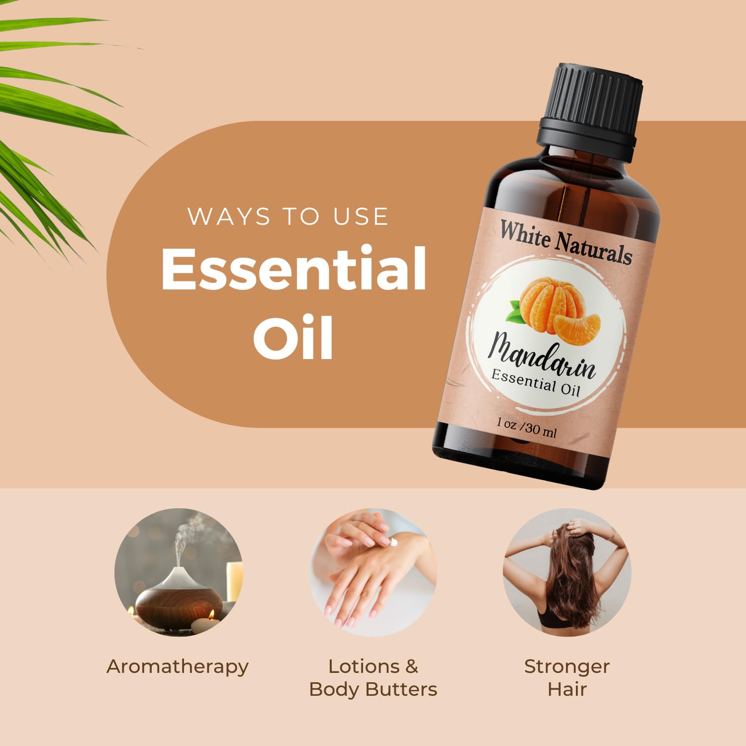 White Naturals diffuseur – diffusion aromathérapie qui crée une ambiance apaisante.