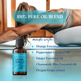 White Naturals Flacon ambré relaxation musculaire.