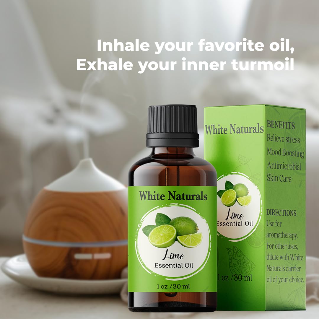 Nettoyage maison avec White Naturals Citron Vert pour parfum naturel.