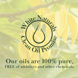 White Naturals huile essentielle Ylang-Ylang, emballage biologique et produit pur pour DIY