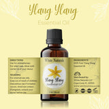 White Naturals huile essentielle Ylang-Ylang, massage et détente avec application adaptée