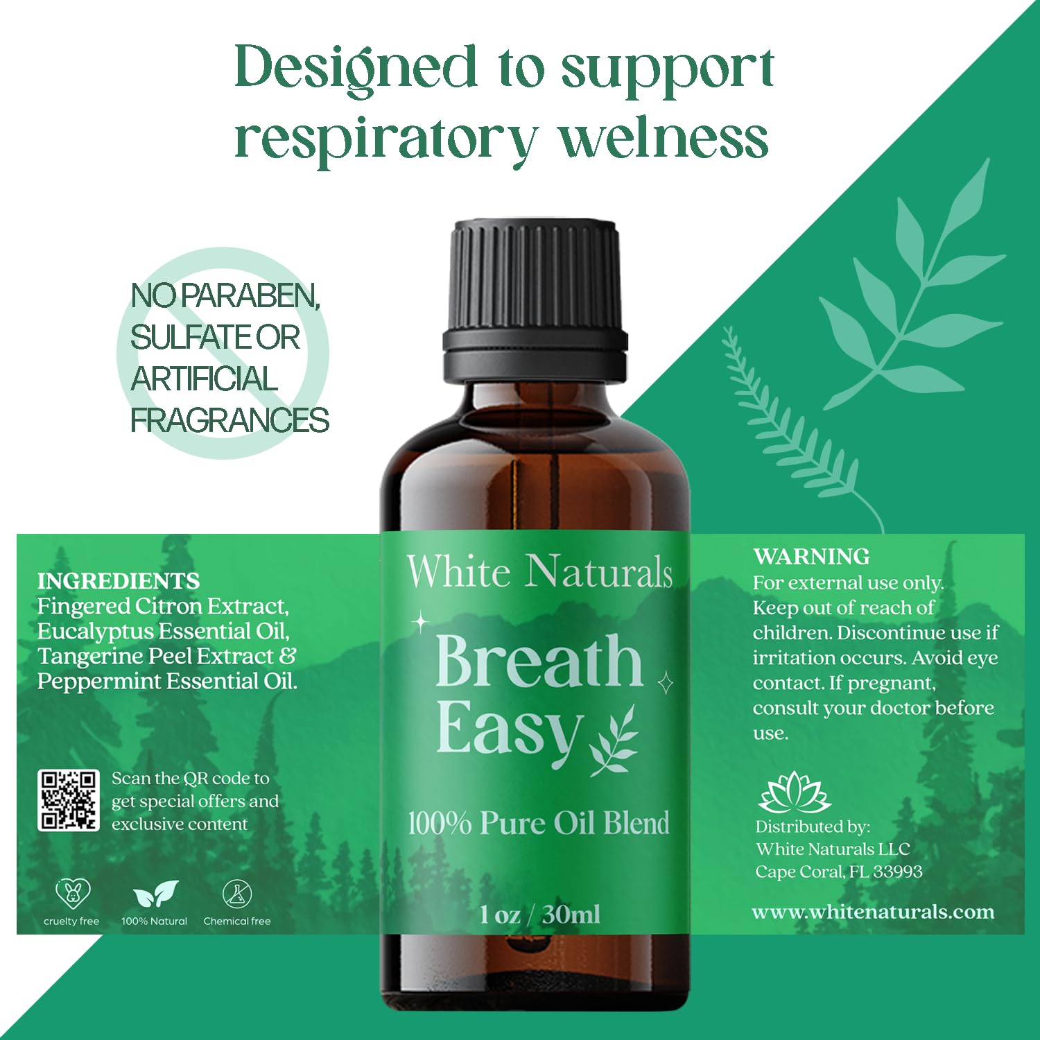 White Naturals Respirefacile – format compact idéal en voyage et au bureau.