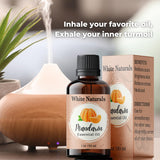 White Naturals mandarine – soin naturel pour peau douce et cheveux revitalisés.