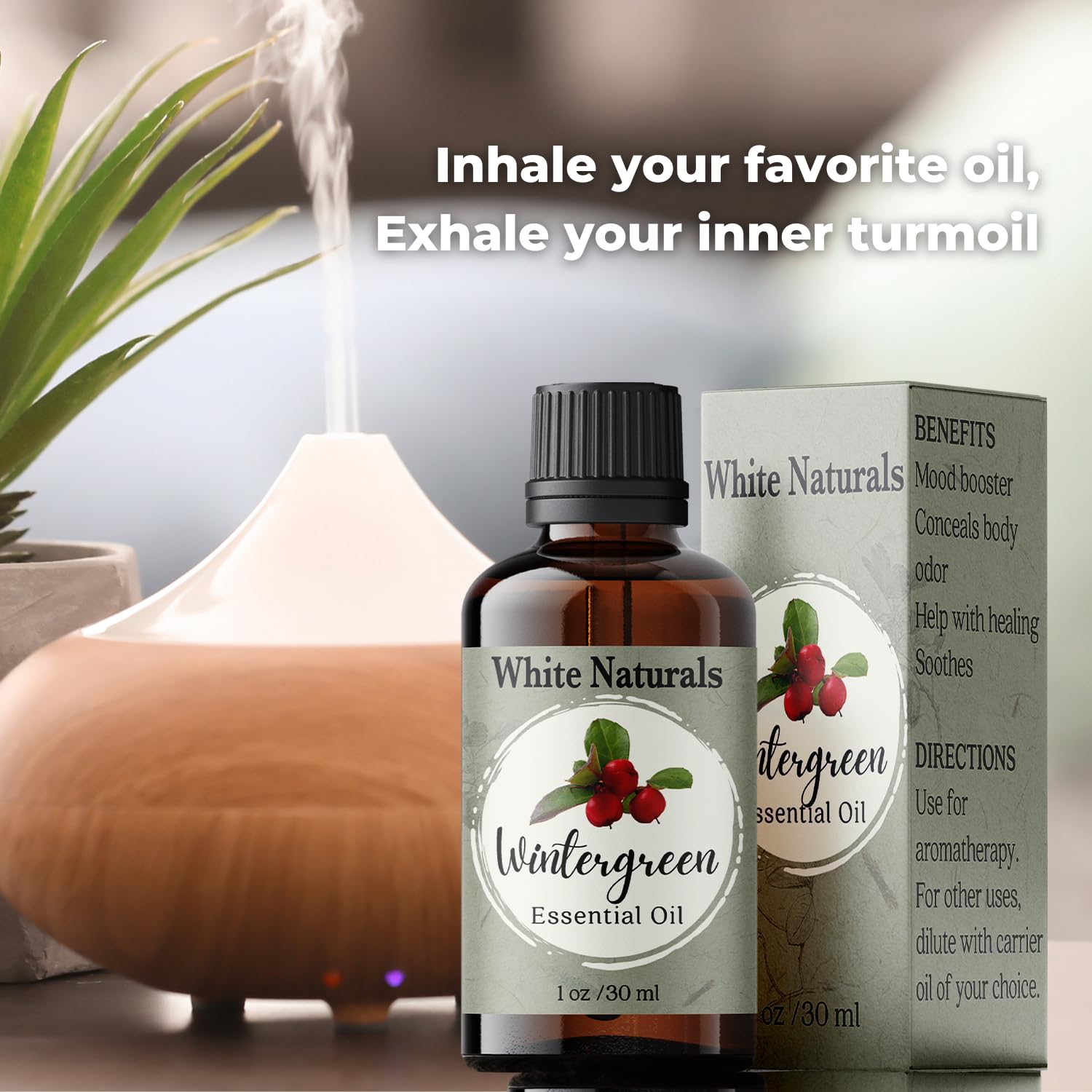 White Naturals Wintergreen-bombe-bain: expérience sensorielle relaxante pendant le bain.