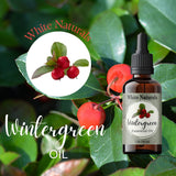 White Naturals Wintergreen-inhalation-therapie: inhalation rapide et revitalisante.