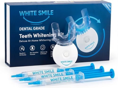 White Smile: led-lumiere et plateau-dent pour activation rapide à domicile